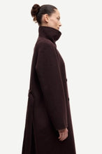 Load image into Gallery viewer, Sahanne coat 15772 Black Coffee