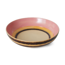 Load image into Gallery viewer, 70s ceramics salad bowl serene