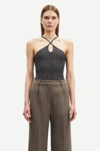 Load image into Gallery viewer, Sanina lurex top 15600 Black