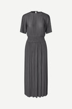 Load image into Gallery viewer, Sauma ss dress 10167 Gray pinstripe