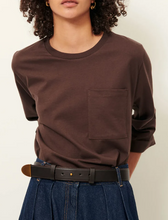 Laden Sie das Bild in den Galerie-Viewer, SEVERIANO Langarmshirt, Espresso