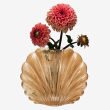 Load image into Gallery viewer, Glass vase Shell, Peach