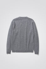 Load image into Gallery viewer, Sigfred Merino Lambswool Sweater Grey Mel.