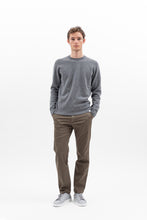 Load image into Gallery viewer, Sigfred Merino Lambswool Sweater Grey Mel.