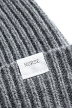 Load image into Gallery viewer, Norse Standard Merino Lambswool Beanie Grey mel.