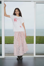 Load image into Gallery viewer, SILKE Scribble full skirt, Blush