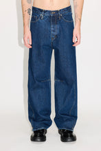 Load image into Gallery viewer, Skew Twisted Barrel Jeans Dark Indigo Wash