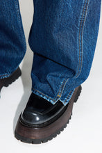 Load image into Gallery viewer, Skew Twisted Barrel Jeans Dark Indigo Wash