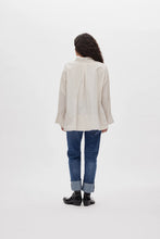 Load image into Gallery viewer, SMEA Poplin flared shirt, Clay
