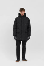 Load image into Gallery viewer, Stavanger Military Nylon Parka Black