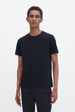 Laden Sie das Bild in den Galerie-Viewer, Stretch Cotton Tee, Black