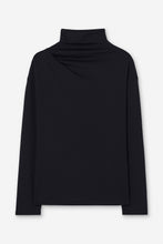 Laden Sie das Bild in den Galerie-Viewer, Twisted Neck Top, Black
