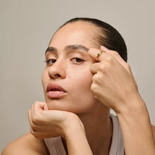 Load image into Gallery viewer, Vea Ring, 925S-Gold Plated