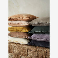 Load image into Gallery viewer, Velvet cushion cover 45x45 Mustard