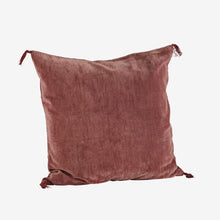 Load image into Gallery viewer, Velvet cushion cover Dark rose