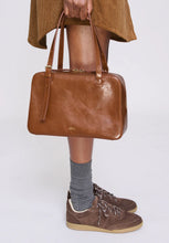 Load image into Gallery viewer, Virginie Box bag, Coffee