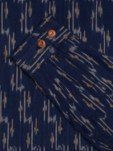 Load image into Gallery viewer, Vincent Ikat Shirt Blueberry