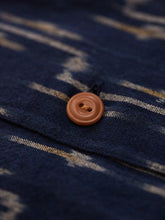 Load image into Gallery viewer, Vincent Ikat Shirt Blueberry
