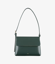 Load image into Gallery viewer, VIRGINIE FLAP bag Dark green