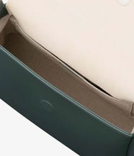 Load image into Gallery viewer, VIRGINIE FLAP bag Dark green