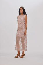 Load image into Gallery viewer, VITA Scribble long dress, Blush