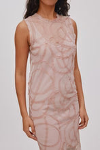 Load image into Gallery viewer, VITA Scribble long dress, Blush