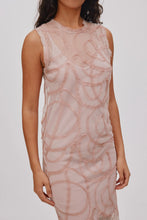 Load image into Gallery viewer, VITA Scribble long dress, Blush