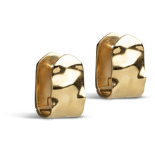 Load image into Gallery viewer, Ziva Hoops 925 Silver/Gold plated