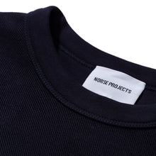 Load image into Gallery viewer, Halfdan Longsleeve Terry Dark Navy