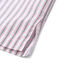 Load image into Gallery viewer, Oscar Oxford shortsleeve Navy Multi Stripe