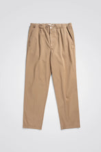Load image into Gallery viewer, Ezra Relaxed Organic Stretch Twill Trouser Utility Khaki