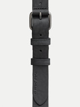 Load image into Gallery viewer, Dwayne Leather Belt Black