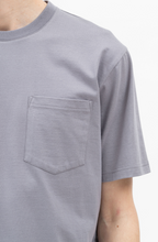 Load image into Gallery viewer, Johannes Pocket T-shirt Mouse Grey