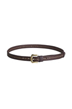 Load image into Gallery viewer, Valentina Leather white stitch belt