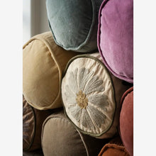 Load image into Gallery viewer, Velvet bolster cushion 20x50cm, Burnt orange
