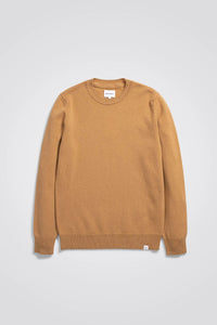 Sigfred Merino Lambswool Sweater Camel