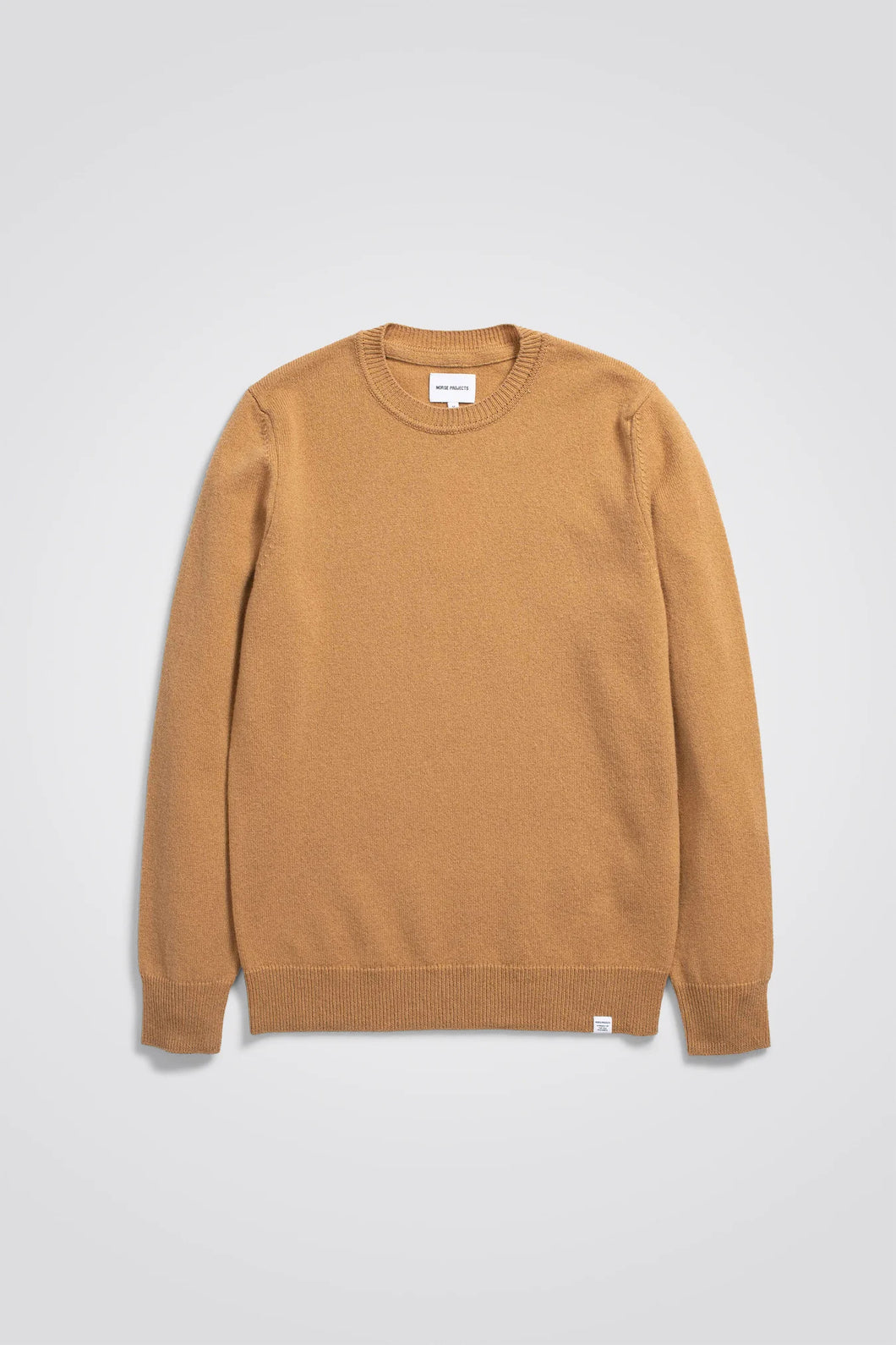 Sigfred Merino Lambswool Sweater Camel