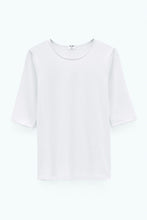 Load image into Gallery viewer, Cotton Stretch Elbow Sleeve White
