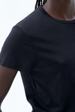Load image into Gallery viewer, Soft Cotton Tee Black
