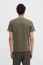 Load image into Gallery viewer, Stretch Cotton Tee Dark olive
