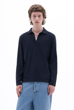 Load image into Gallery viewer, Luke Stretch Polo Shirt Navy
