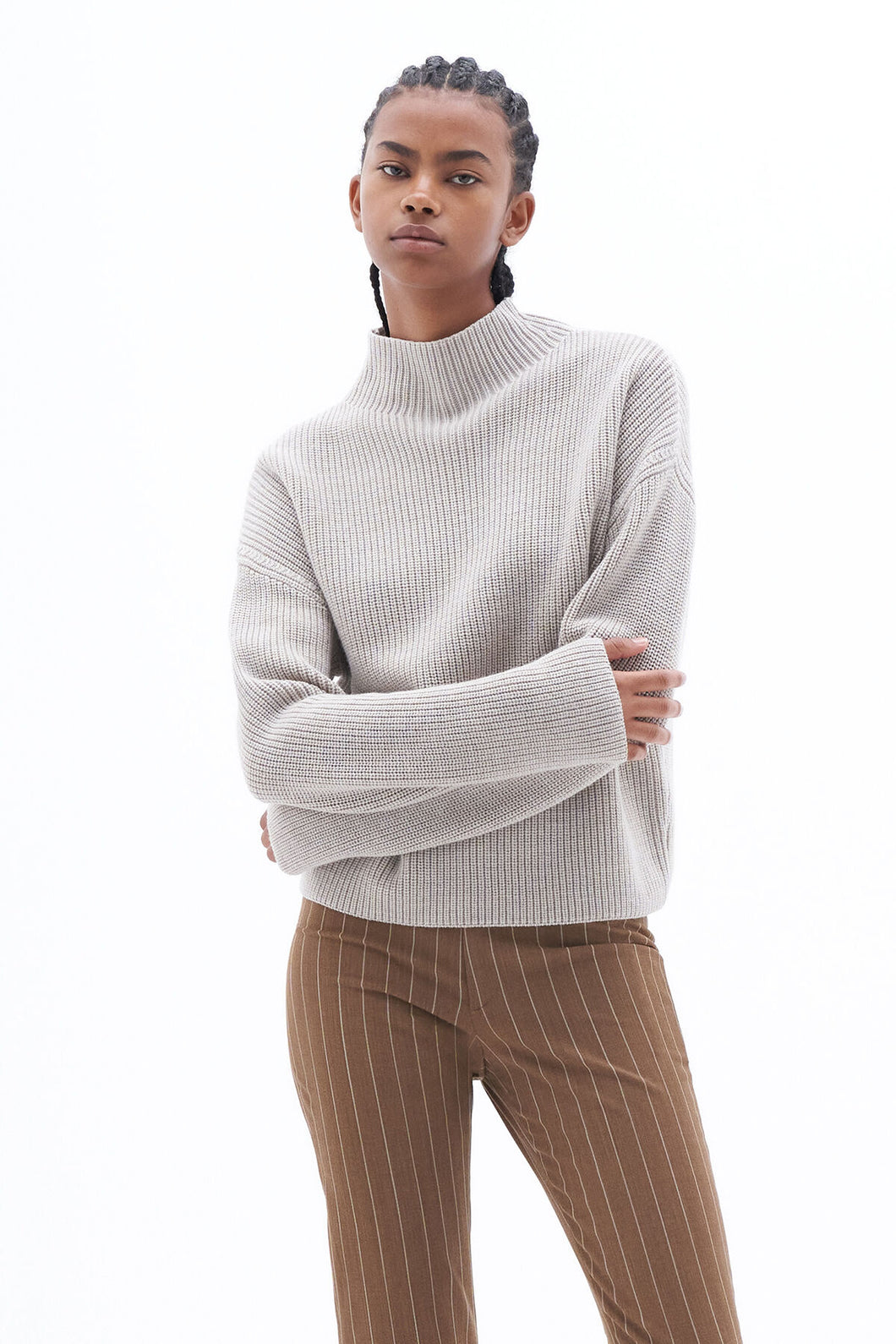 Willow Sweater Grey Beige