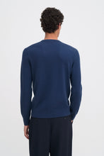 Load image into Gallery viewer, Cotton Merino Sweater Dusk Blue
