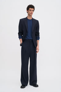Cotton Merino Sweater Dusk Blue