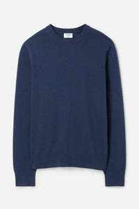 Cotton Merino Sweater Dusk Blue
