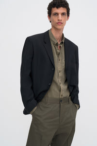 Zachary Shirt Dark Olive Green