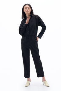 Franca Cool Wool Trousers Black