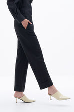Load image into Gallery viewer, Franca Cool Wool Trousers Black

