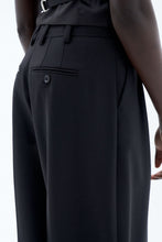 Load image into Gallery viewer, Darcey Wool Trousers Black
