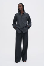 Load image into Gallery viewer, Sammy Pinstripe Shirt Charcoal
